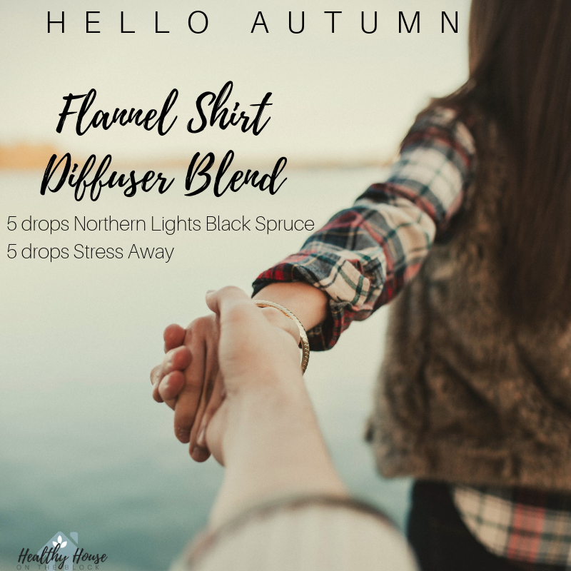 fall diffuser blend with northern lights black spruce and stress away