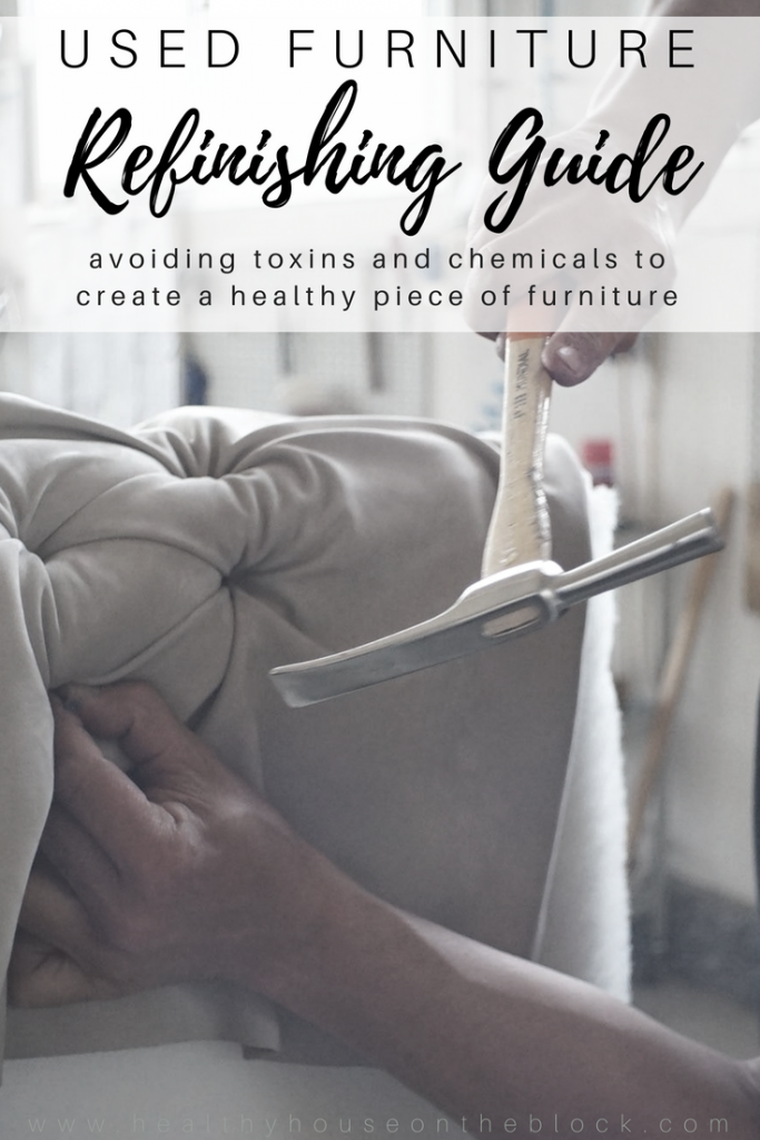 how to refinish furniture